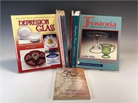 7 BOOKS ON DEPRESSION GLASS & KITCHEN COLLECTIBLES