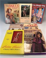 7 BOOKS ON COLLECTING DOLLS