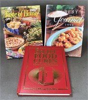 3 BOOKS ON COOKING