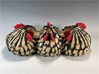 ROOSTER THREE COMPARTMENT TRAY