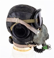 US NAF AV475 1092 Flight Helmet w/Mask & Goggles