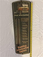 Trucking Information Center Thermometer
