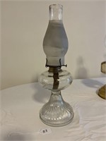 Oil Lamp Clear Base
