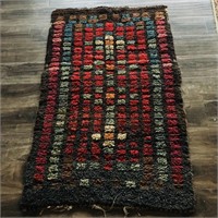 Handmade Floor Rug (Antique) (46 1/2" x 26 1/2")