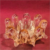 Small Art Glass Ashtray (Vintage)