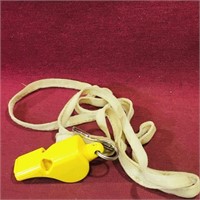 Mini Fox 40 Plastic Whistle (Vintage)