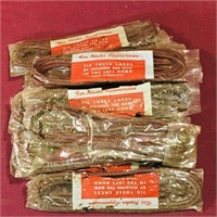 Lot Of Leather Laces Packs (Vintage) (Sealed)