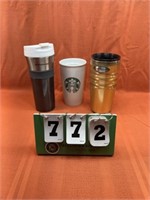 (3) Starbucks Mugs