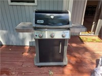 Weber grill and propane tank untested