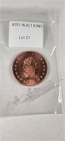 1794 Liberty US Flowing Hair Copper color