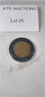 Italiana L500 Silver wrapped Gold Coin