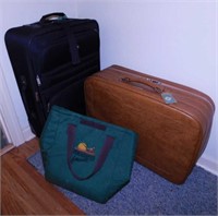 Vintage Samsonite soft side suitcase - Leisure