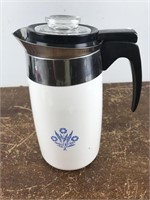 Corning Ware 10 Cup Coffee Pot Perculator