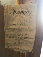 Burlap Honduran Coffee Bag