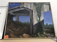 Framed Landscape Art on Canvas A. Carr