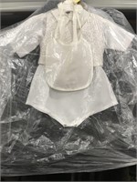 Vintage Baby Dressing Gown & Bib