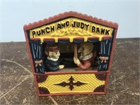 Punch & Judy Cast Iron Bank Upper Deck