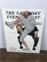 The Saturday Evening Post Sign