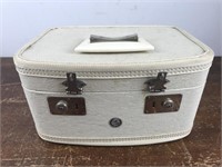 Vintage Luggage Make Up Case