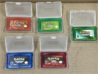 Pokémon Gameboy Advance Video Game Lot