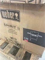 WEBER SPIRIT II E310 GAS GRILL, UNOPENED BOX