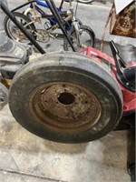 TRACTOR TIRE AND WHEEL