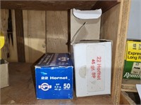 22 Hornet (50 + partial box) Bidders, be aware!...