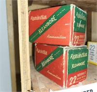 22 Hornet (50 rds) in vintage boxes Bidders, ...