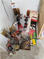 Lg lot of reloading tools & supplies