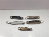 (5) Assorted Vintage Knives