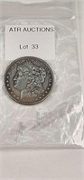 1895 Silver Morgan Dollar,