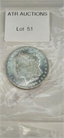 1900 Morgan Silver Dollar Uncirculated.