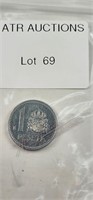1985 Silver 1 Peseta Coin