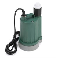 $140  Zoeller 0.33-HP 115-Volt Thermoplastic Subme