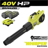 $329  40V HP Brushless Whisper Series 190 MPH 730