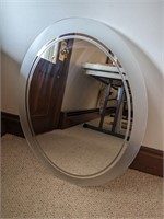 Oval Glass Mirror