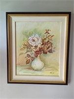 Floral Framed Painting