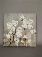 Canvas Painted Floral Wall Hanging B