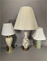 Three Table Lamps