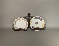 Limoges Plate and Wall Hanger