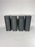 (4) Yamaha NS-M125 Surround Speakers