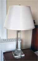 Pair of Glass Table Lamps