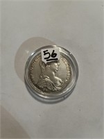 1780 Puru Large Silver Coin Fine