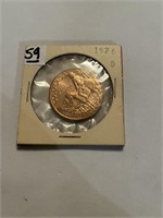 1976 - D Colorado Cetennial Copper Coin