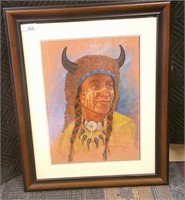Navajo Native American Art W Coa