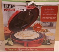 Elite Cuisine Fiesta Quesadilla Maker