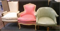 3x Vintage Chairs
