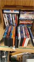 MANY DVDS, CHILDRENS AND ADULT MOVES