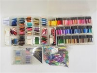 Embroidery Thread Floss Over 200 Cards/3 Cases