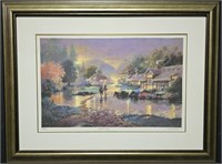 Andrew Warden Ford at Dusk Seriolithograph